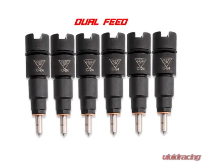 Dynomite Diesel Custom Dual Feed Injector Set Dodge 1998.5-2002 - DDPISB-DFV2