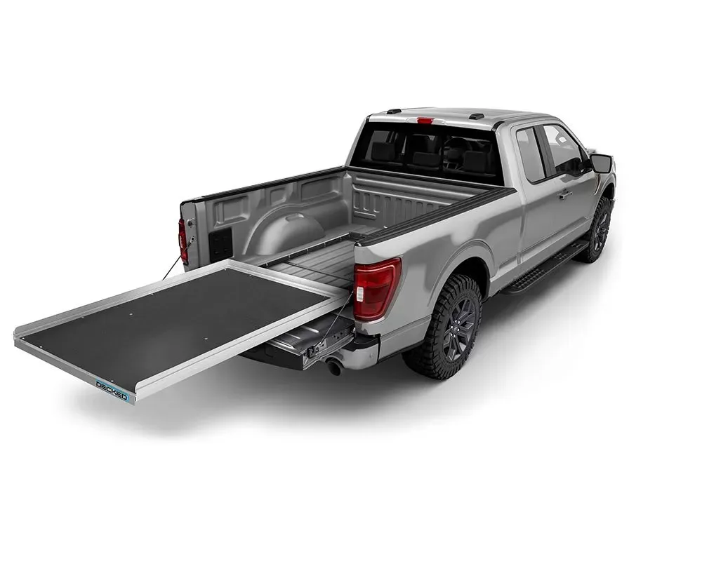 Decked 6.9" 1500 lbs 100% Extension CargoGlide Truck Bed Slides Full-Size Truck | Cargo Van - CG1500XL-8048