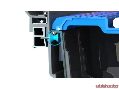 DECKED Set of 4 D-Box Tool Box Hanger Kit - ATB3
