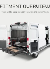 Decked 130" Full-Size Drawer System Ford Transit 2014+                                     - VF1 - Image 4