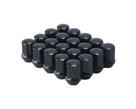 F2 Function and Form Black Steel Lug Nuts M12x1.25 w| Lock Kit