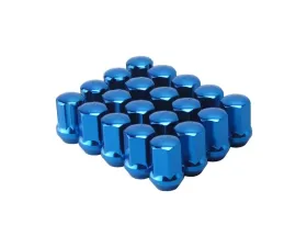 F2 Function and Form Blue Steel Lug Nuts M12x1.25 w| Lock Kit