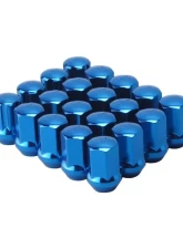 F2 Function and Form Blue Steel Lug Nuts M12x1.25 w| Lock Kit                                     - W0012125.SS-BL - Image 4