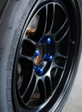 F2 Function and Form Blue Steel Lug Nuts M12x1.25 w| Lock Kit                                     - W0012125.SS-BL - Image 4