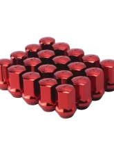 F2 Function and Form Red Steel Lug Nuts M12x1.25 w| Lock Kit                                     - W0012125.SS-RD - Image 4