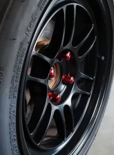 F2 Function and Form Red Steel Lug Nuts M12x1.25 w| Lock Kit                                     - W0012125.SS-RD - Image 4