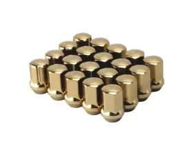 F2 Function and Form Gold Steel Lug Nuts M12x1.5 w| Lock Kit