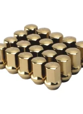 F2 Function and Form Gold Steel Lug Nuts M12x1.5 w| Lock Kit                                     - W0012150.SS-GLD - Image 4
