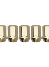 F2 Function and Form Gold Steel Lug Nuts M12x1.5 w| Lock Kit                                     - W0012150.SS-GLD - Image 2