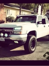 GG Lights 50inch Straight LED Light Bar Roof Mounts with Additional LED Bar Chevy Silverado | GMC Sierra  1999-2006                                     - 17288732227 - Image 2