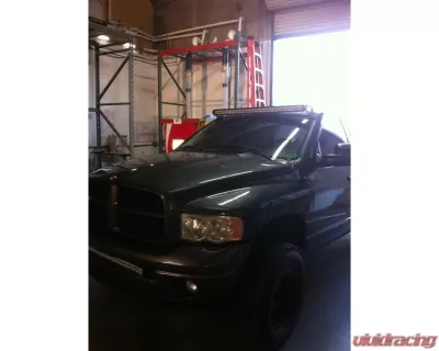 GG Lights 50inch Straight LED Light Bar Roof Brackets Dodge Ram 2002-2008 - 17290196547