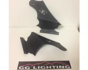 GG Lights 50inch Straight LED Light Bar Roof Brackets with Additional Light Bar Dodge Ram  2002-2008