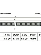 GG Lights 50inch Sport Double Row LED Light Bar                                     - 17877891139 - Image 4