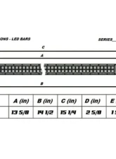 GG Lights 12inch Race Series Single Row LED Light Bar                                     - 17907911363 - Image 5