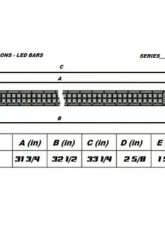 GG Lights 30inch Race Series Single Row LED Light Bar                                     - 17908090563 - Image 5