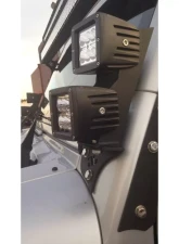 GG Lights Dual Mount LED Pod Pillar Mounts without Pod Jeep Wrangler JK 2007-2018                                     - 18345134979 - Image 2