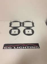 GG Lights Flood Pattern Pod OEM Fog Light LED Pod Brackets Jeep Wrangler JK 2007-2018                                     - 18345521539 - Image 2