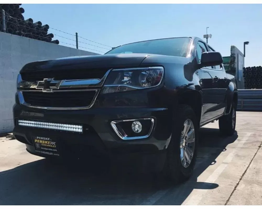 GG Lights Sport Single Row 30inch LED Bar Bumper Mount Chevy Colorado | GMC Canyon 2015-2022 - 25487289283