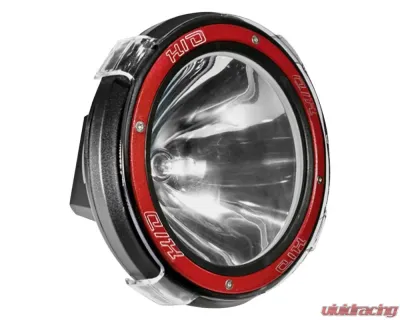 GG Lights Spot Beam Pattern 7inch Red Ring HID Round Light - 26741245251