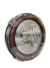 GG Lights Spot Beam Pattern 7inch Red Ring HID Round Light                                     - 26741245251 - Image 2