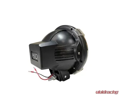 GG Lights Flood Beam Pattern 7inch Red Ring HID Round Light - 28970941827