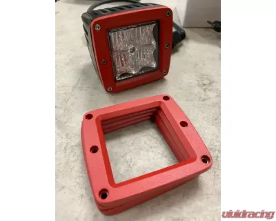 GG Lights Red LED Pod Bezel - 35355482685598