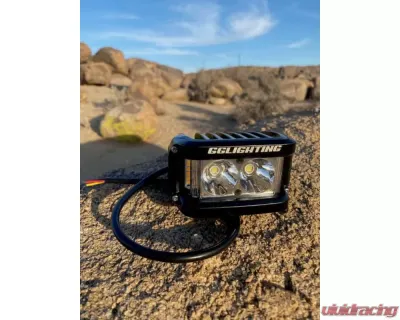 GG Lights Mini Sidewinder Pod with Amber Strobes - 35425721254046