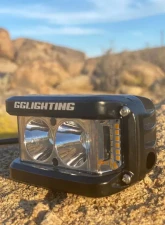 GG Lights Mini Sidewinder Pod with Amber Strobes                                     - 35425721254046 - Image 2
