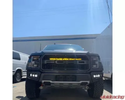 GG Lights 30inch Behind The Grill Mounts with 30inch Single Row Ford Raptor 2nd Generation - 36221635494046
