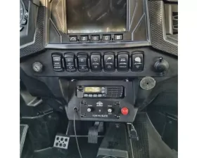 GG Lights Icom Twist Lock Open Box Replacement Radio and Intercom Bracket Polaris RZR 1000