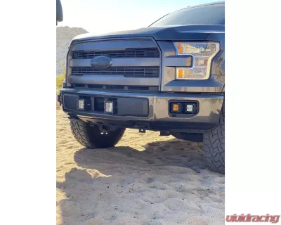 GG Lights Dual Pod Fog Light Mount with Sport Flood Pods Ford F-150 2015-2017 - 39890557582