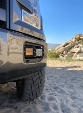 GG Lights Dual Pod Fog Light Mount with Amber Pods Ford F-150 2015-2017                                     - 39890557774 - Image 2