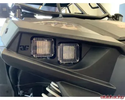 GG Lights Headlight Pod Conversion Headlight Mounts Only with (2) Low Beam | (2) High Beam Pods Polaris RZR XP1000 2014+ - 39957834268830
