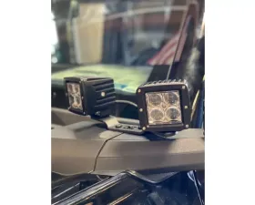 GG Lights All White Ditch | Pillar Pod Mount Ford Bronco 2021+