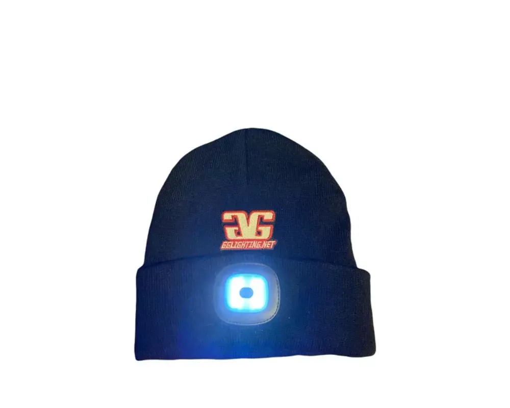 GG Lights Black Beanie Built In LED Light - 41169816289438