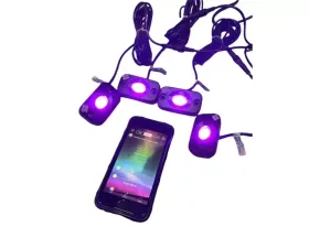 GG Lights RGB LED Color Changing Rock Lights
