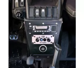 GG Lights PCI Kenwood Race Radio and Intercom UTV Mounting Brackets Console with Side Panels Can-Am X3