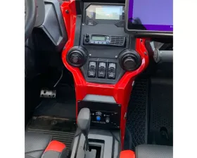 GG Lights PCI Kenwood Race Radio and Intercom UTV Mounting Brackets Twist Lock Box Polaris RZR
