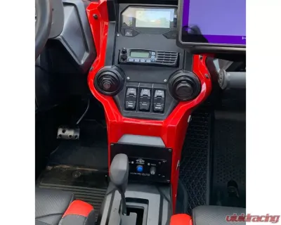 GG Lights PCI Kenwood Race Radio and Intercom UTV Mounting Brackets Twist Lock Box Polaris RZR - 41494773629086