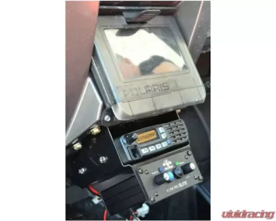 GG Lights PCI Kenwood Race Radio and Intercom UTV Mounting Brackets Under Box Mount Polaris RZR - 41494773792926