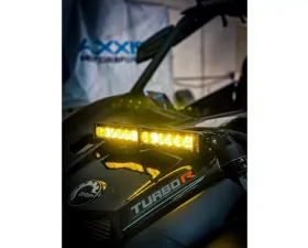 GG Lights 12inch LED Bar Shock Tower Mount with 12inch Race Series Can-Am X3
