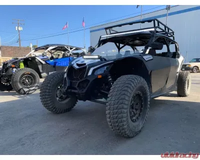 GG Lights 12inch LED Bar Shock Tower Mount with 12inch Race Series Can-Am X3 - 41721590317214