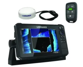 GG Lights Lowrance HDS-9 Live with External Antenna | LR-1 Remote