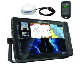 GG Lights Lowrance HDS-16 Live with External Antenna | Add LR-1 Remote | Video Input Adapter Cable