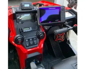 GG Lights 7inch GPS Grab Bar Bracket Honda Talon