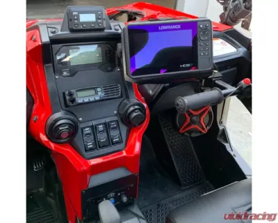 GG Lights 7inch GPS Grab Bar Bracket Honda Talon - 41743388901534