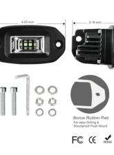 GG Lights Compact Flush Mount LED Pod                                     - 41855539904670 - Image 5