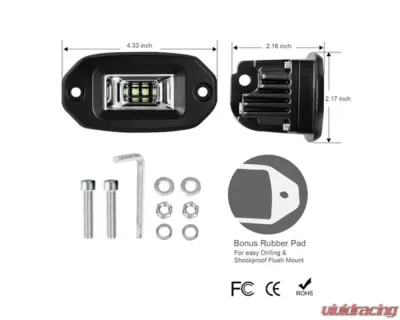 GG Lights Compact Flush Mount LED Pod - 41855539904670