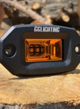 GG Lights Amber Compact Flush Mount LED Pod                                     - 41936431055006 - Image 4