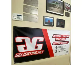 GG Lights  5ft x 2.5ft Banner